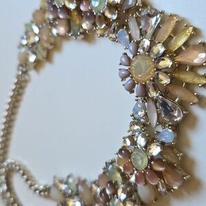 The Limited Neutrals Floral Burst Necklace